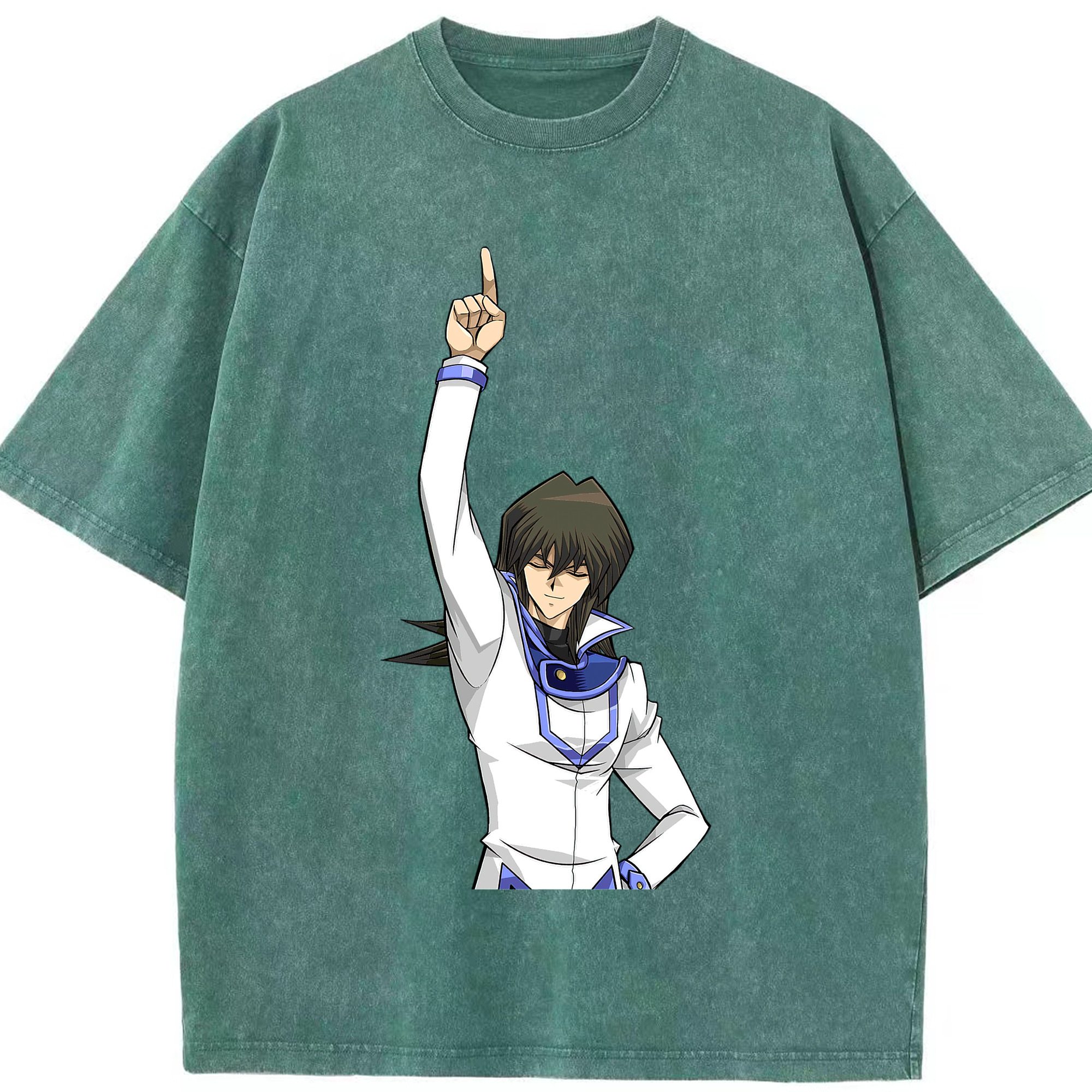 （画像用） 遊☆戯☆王 Yu-Gi-Oh! 綿100% ヴィンテージ風 半袖Tシャツ（フロントプリント）